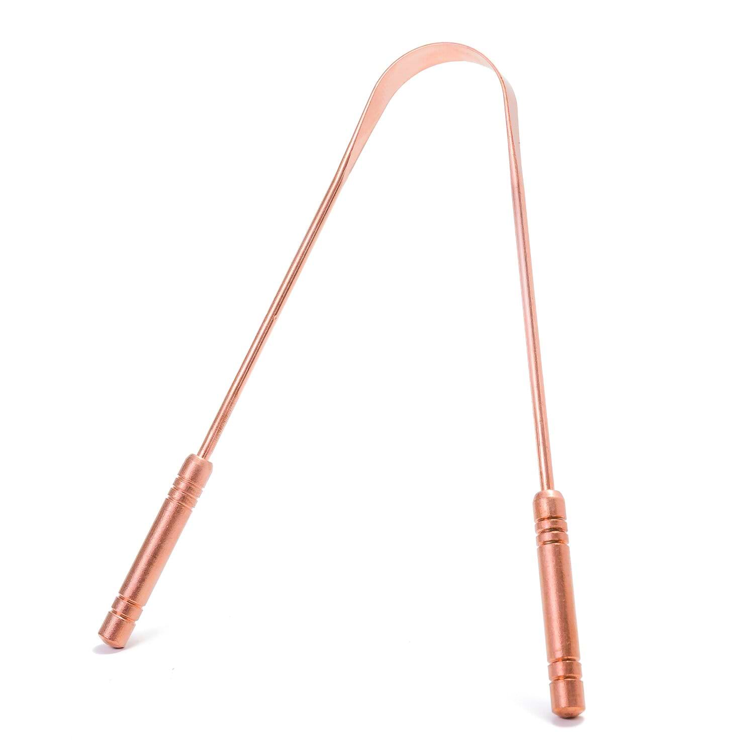 Limpador de Língua 100% cobre puro