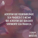 Livro - A coragem de ser imperfeito