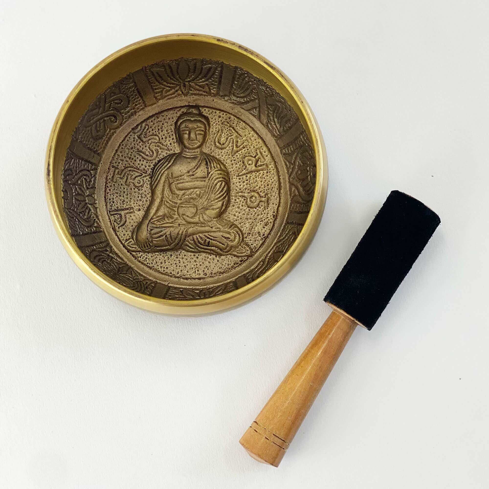Sino Tibetano Mantra - Tigela 8cm 4