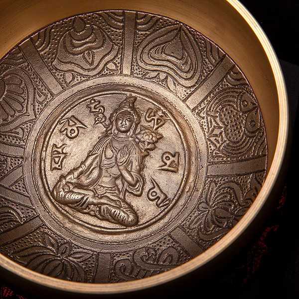 Sino Tibetano Mantra - Tigela 8cm 5