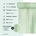 Tapete de yoga estampado Ganges – 6mm PVC ecológico