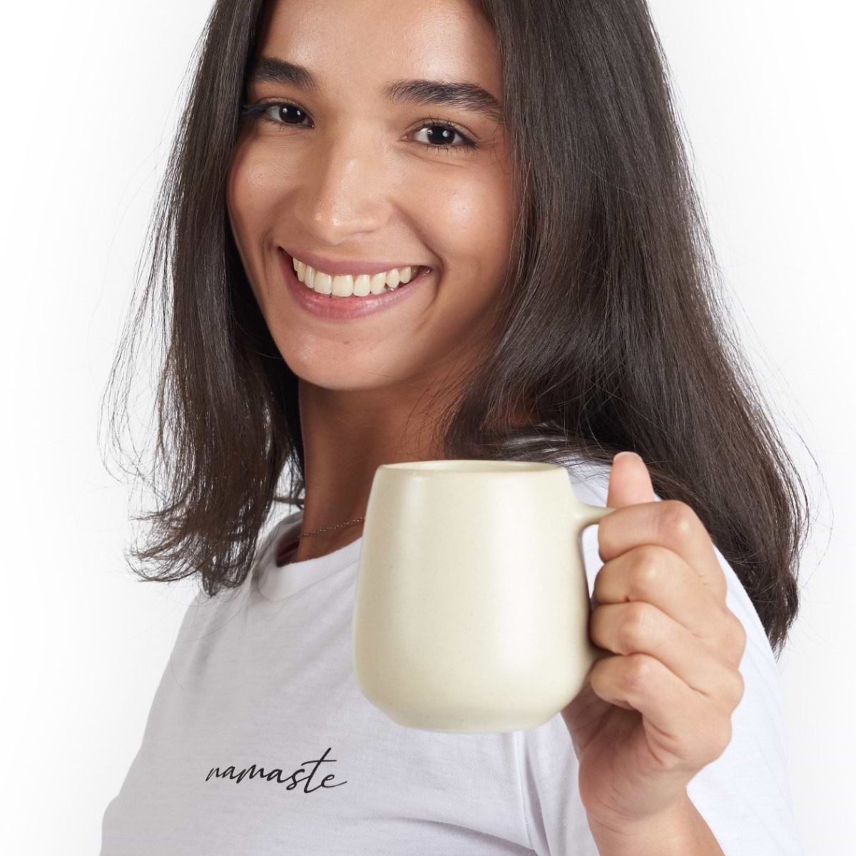 Caneca Vibes - Paz 7 Caneca-yogateria-creme-01