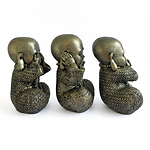Estátuas-Trio-de-Budinhas---Ornamentos---dourado-antigo-02