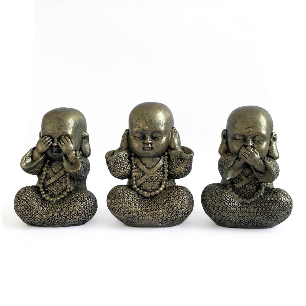Estátuas-Trio-de-Budinhas---Ornamentos---dourado-antigo-03
