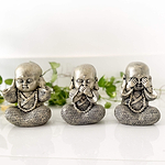 Estátuas-Trio-de-Budinhas---Ornamentos---dourado-antigo-05-2