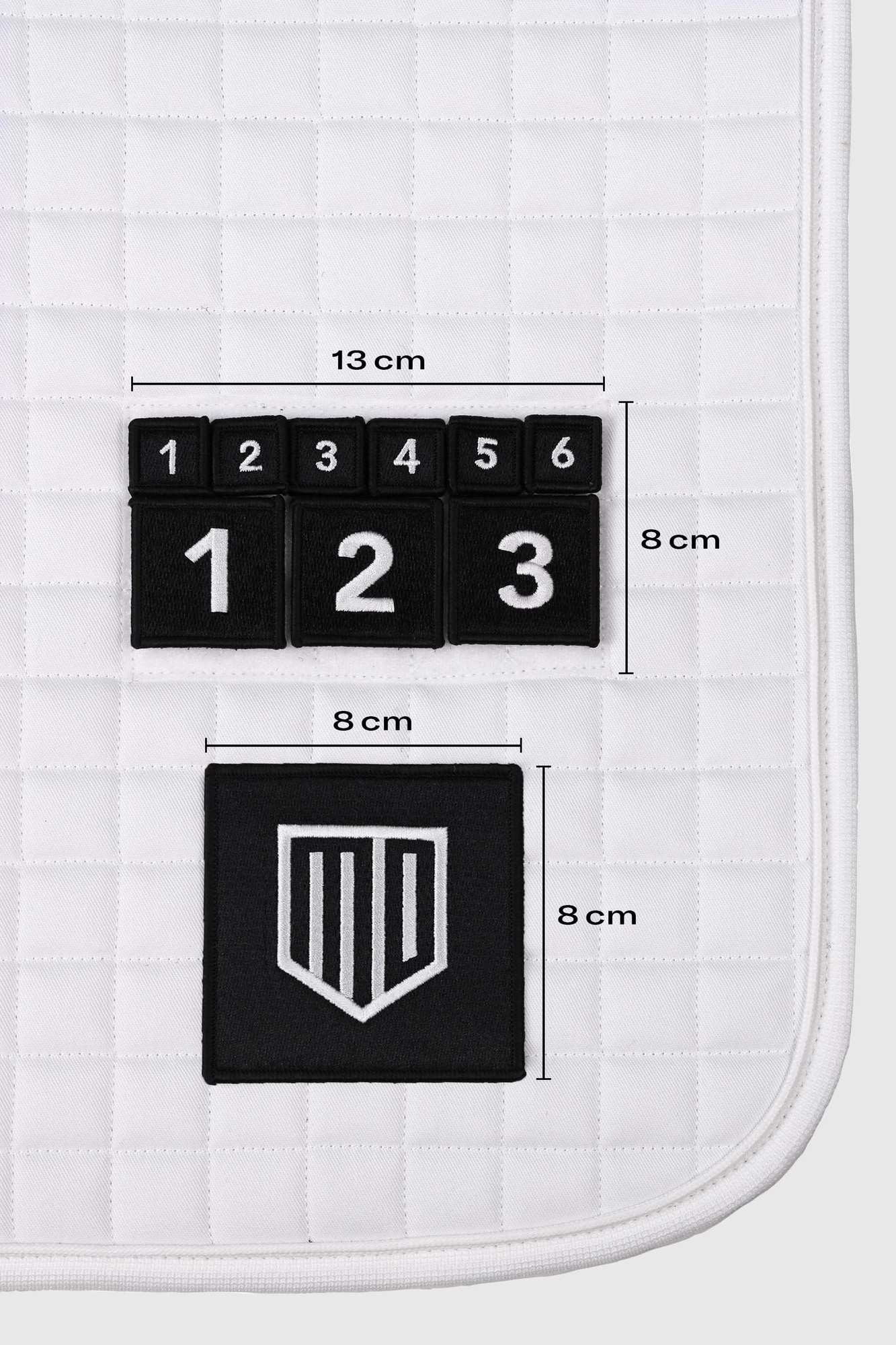 Customizable Dressage Saddle Pad
