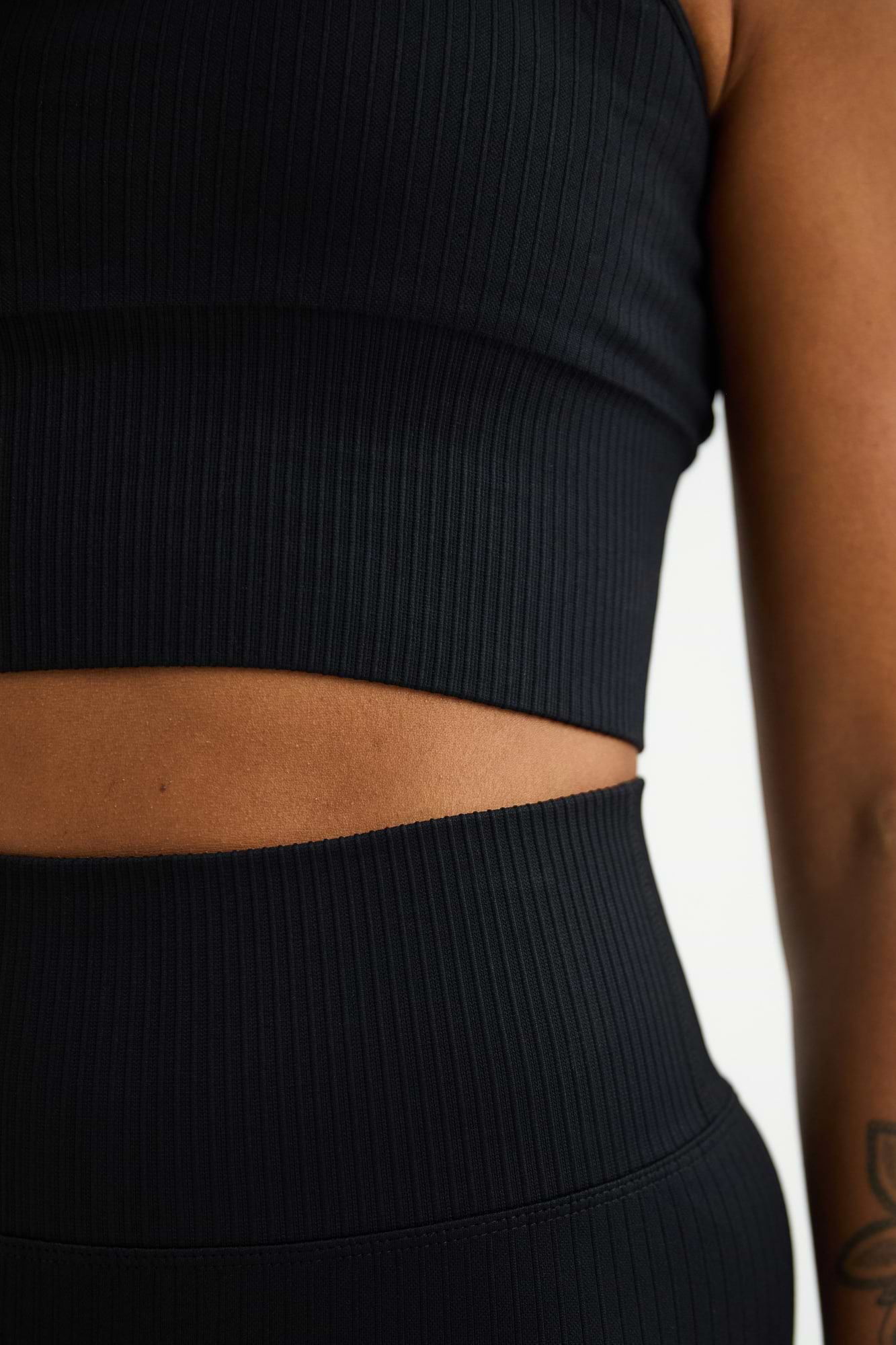 Ribbed Seamless Sports Top