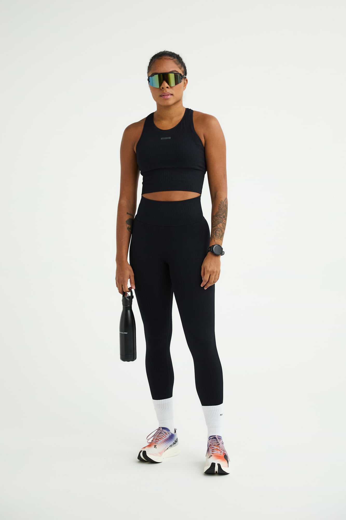 Ribbed Seamless Sports Top