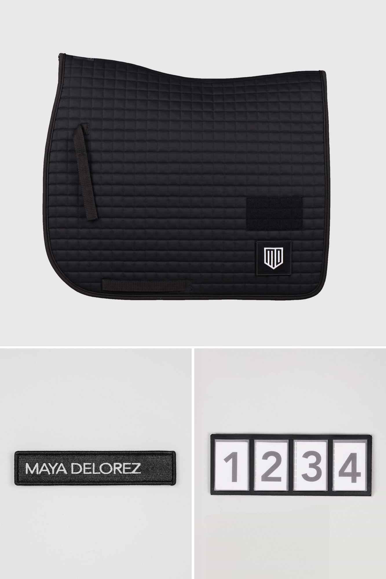 Kit de tapis de selle de dressage