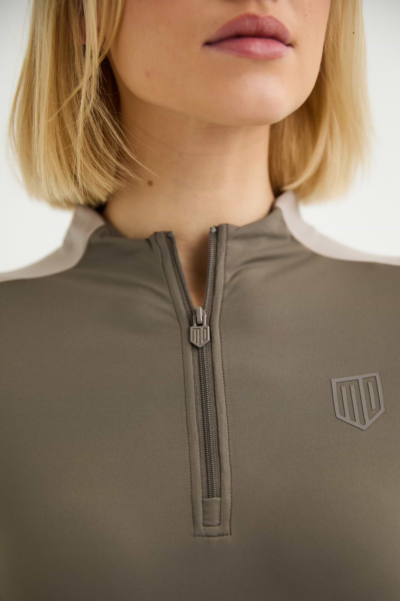 Fitted Halfzip