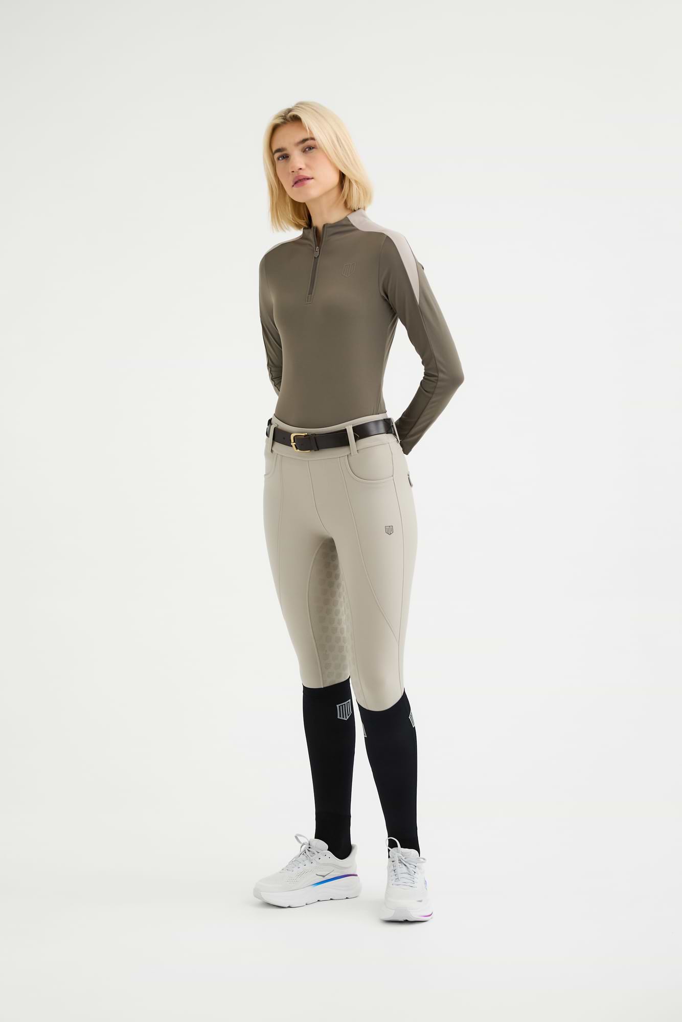 Fitted Halfzip