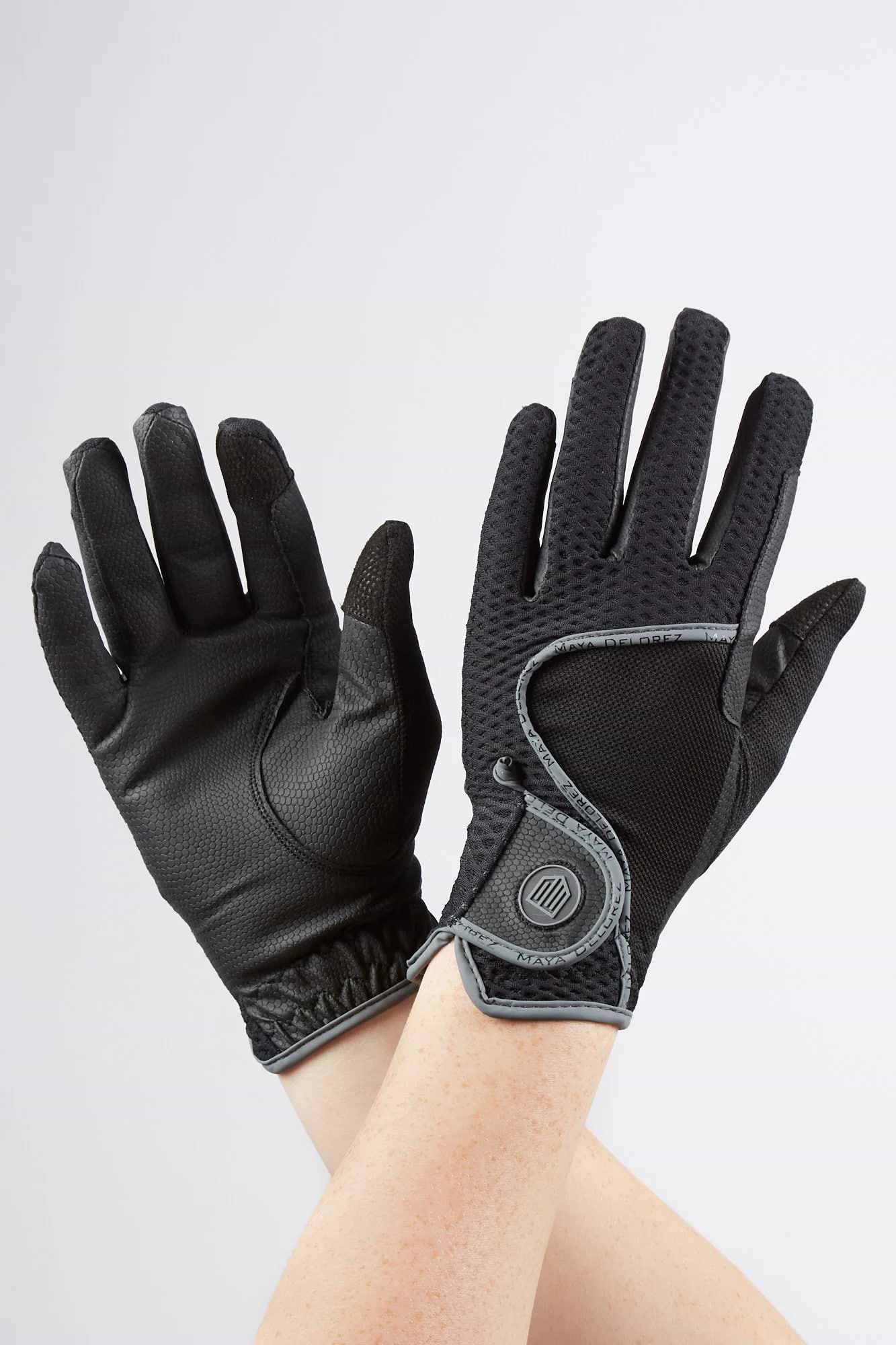 Gants d'équitation en maille avec grip