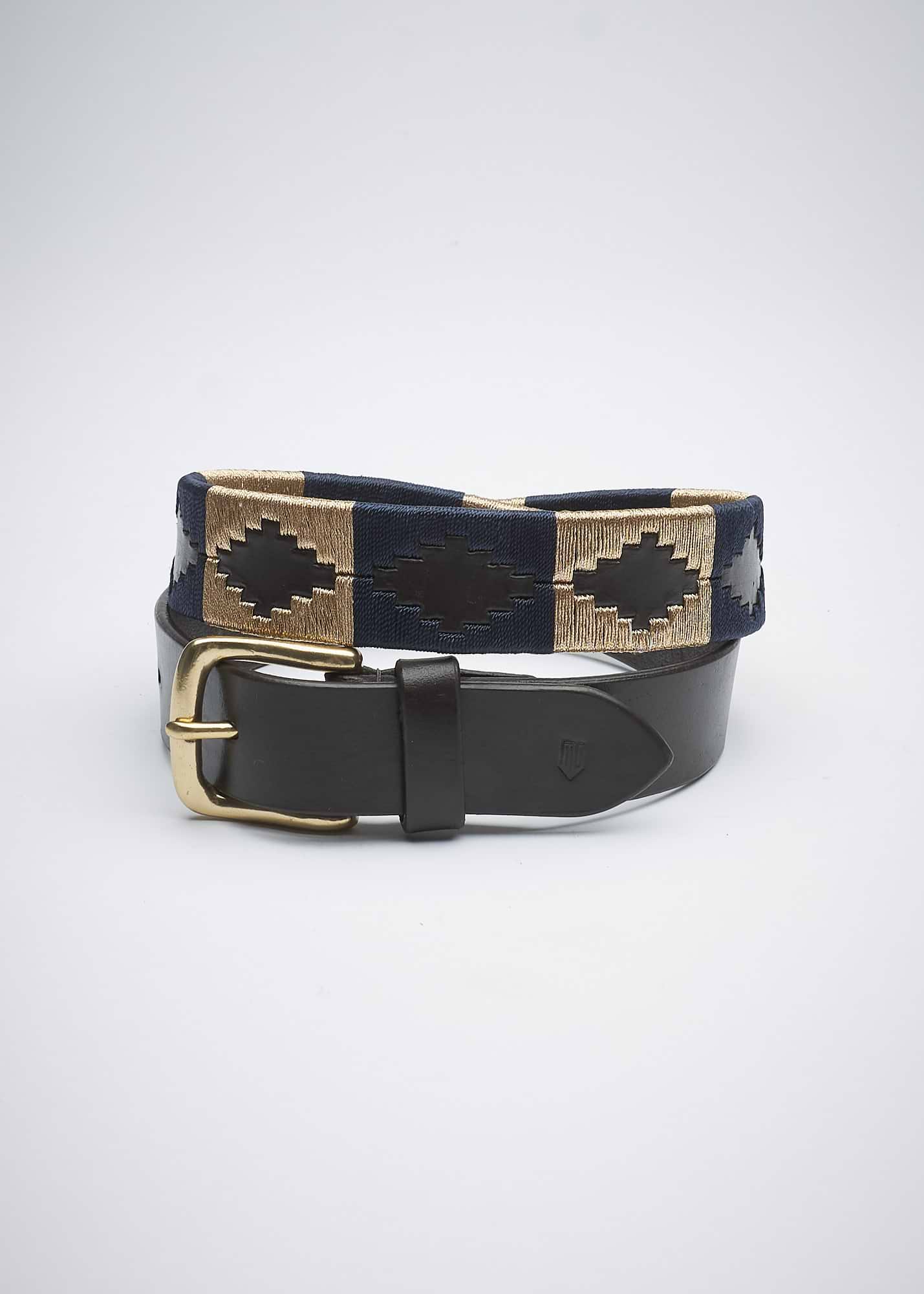 Leather belt