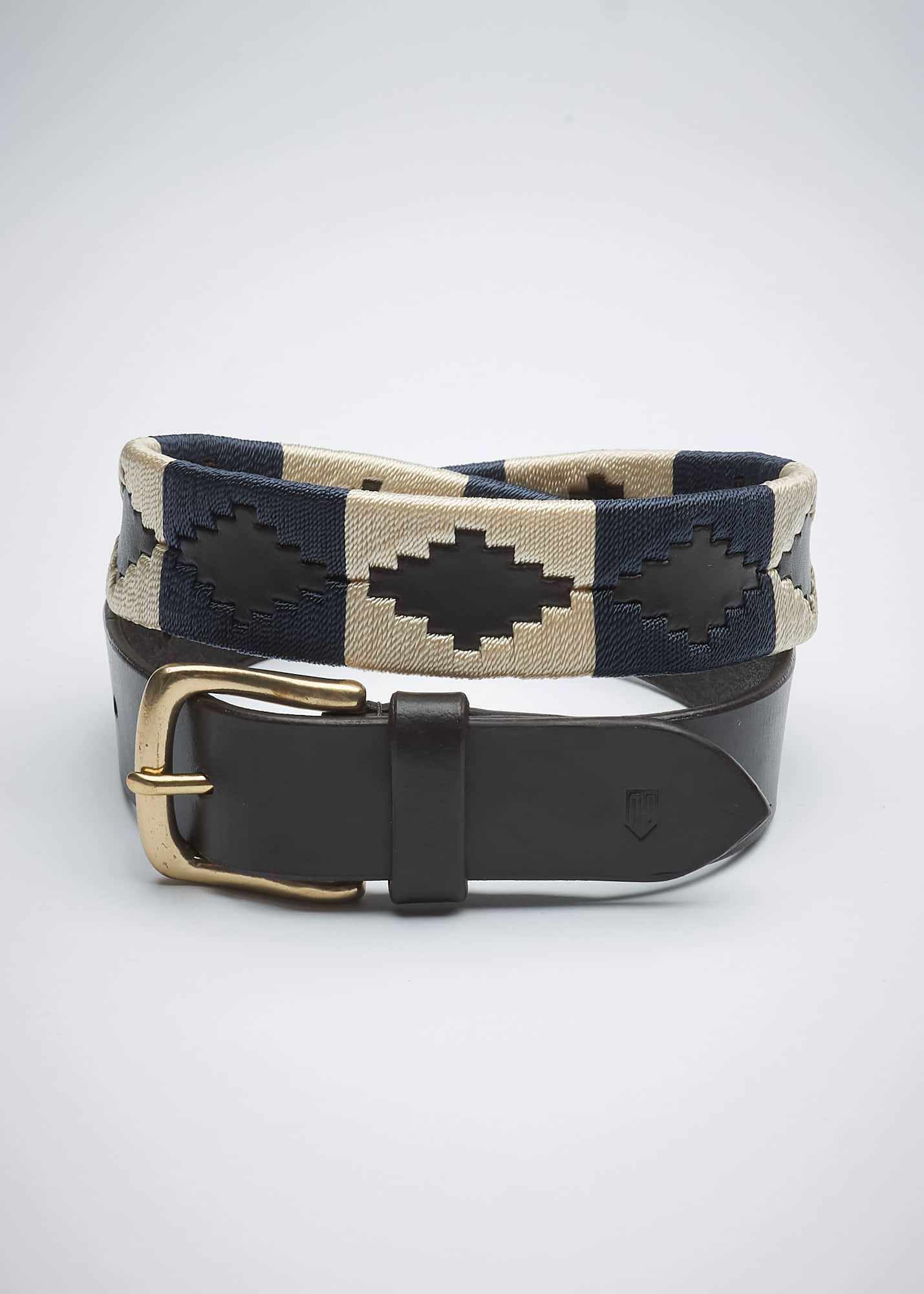Leather belt