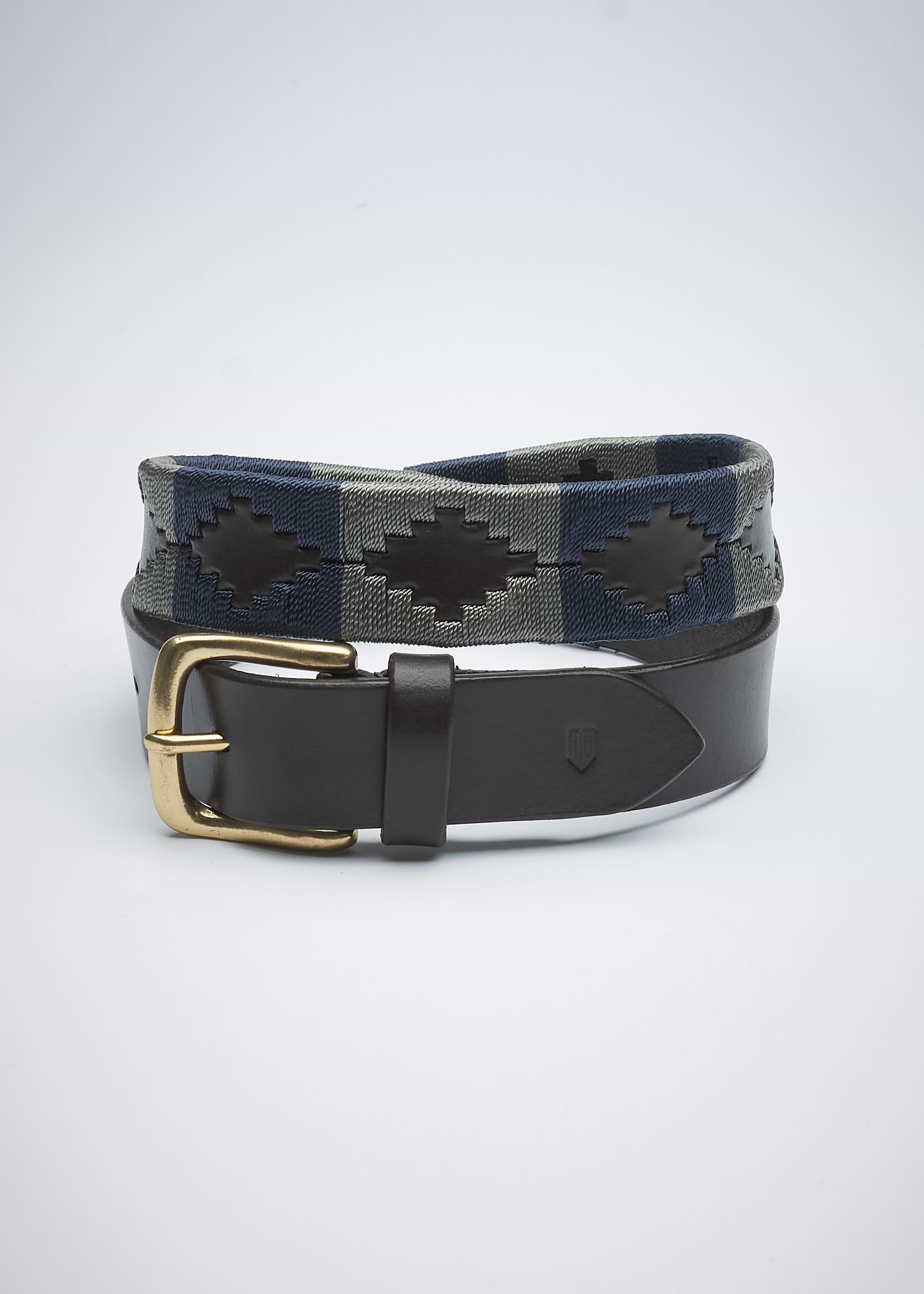 Leather belt