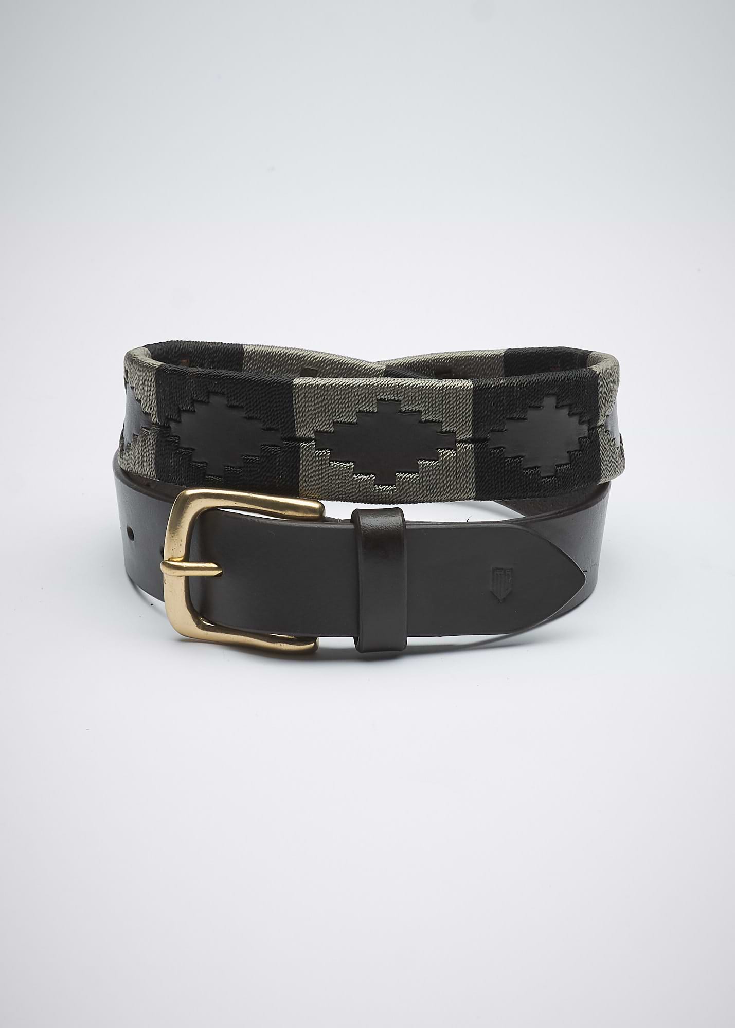 Leather belt