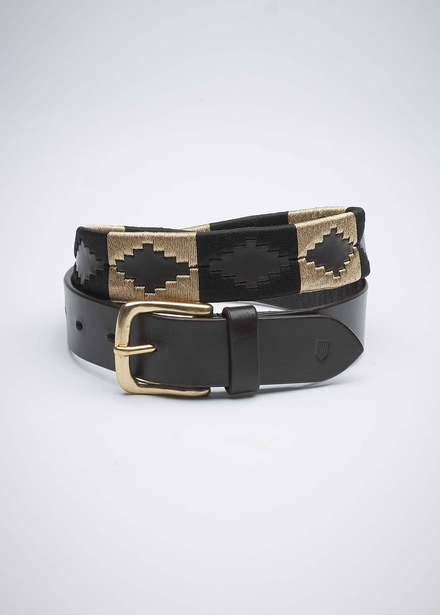 Leather belt