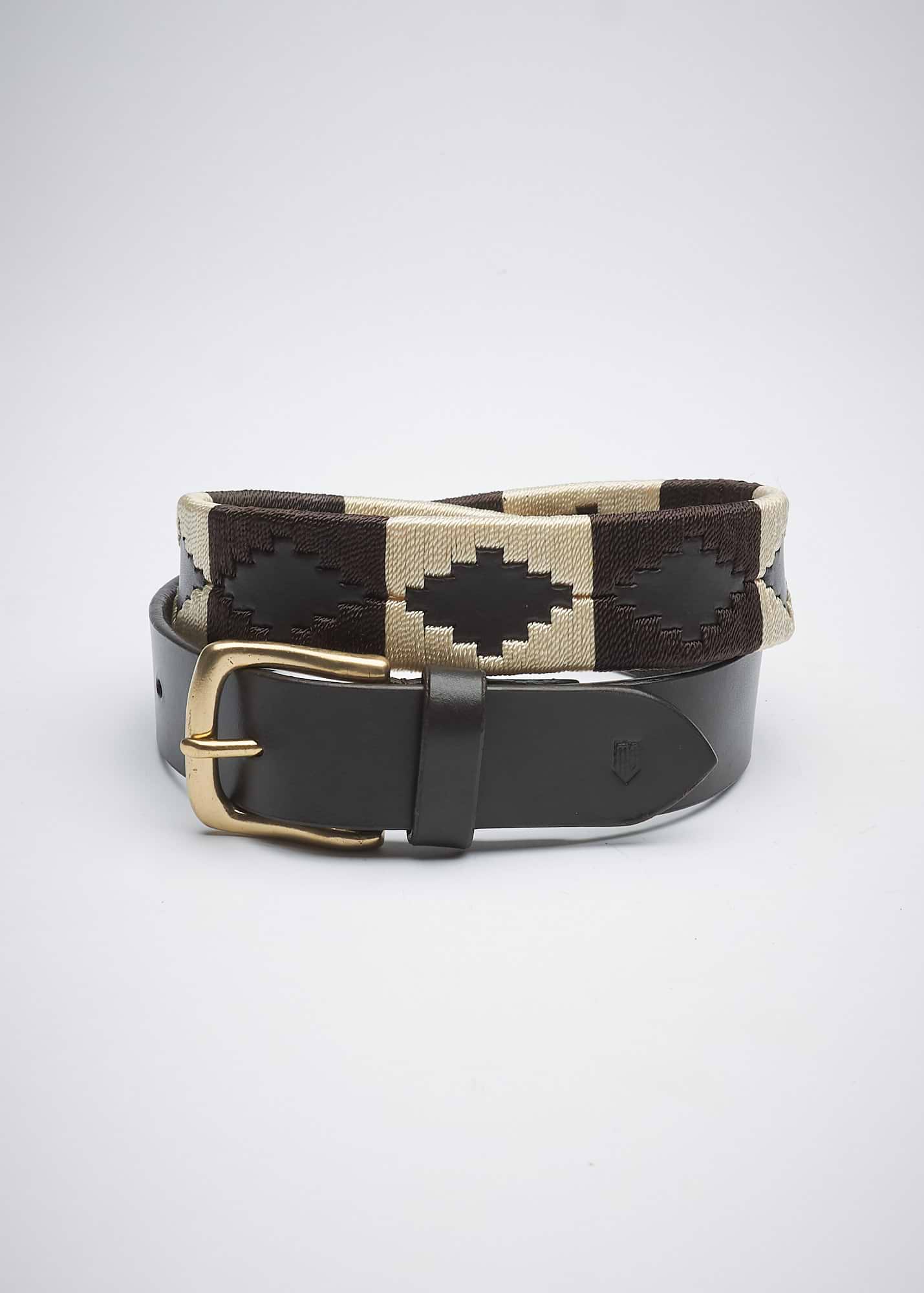 Leather belt