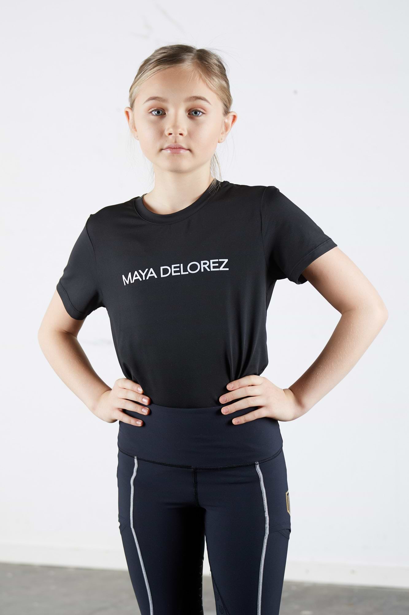 YR Black Basic T-Shirt