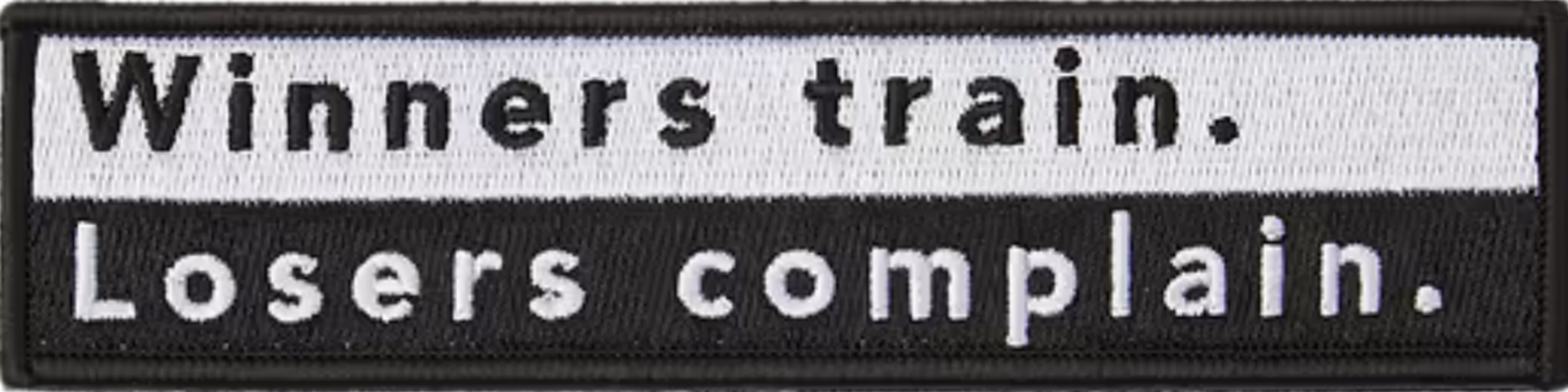 Winners Train Patch