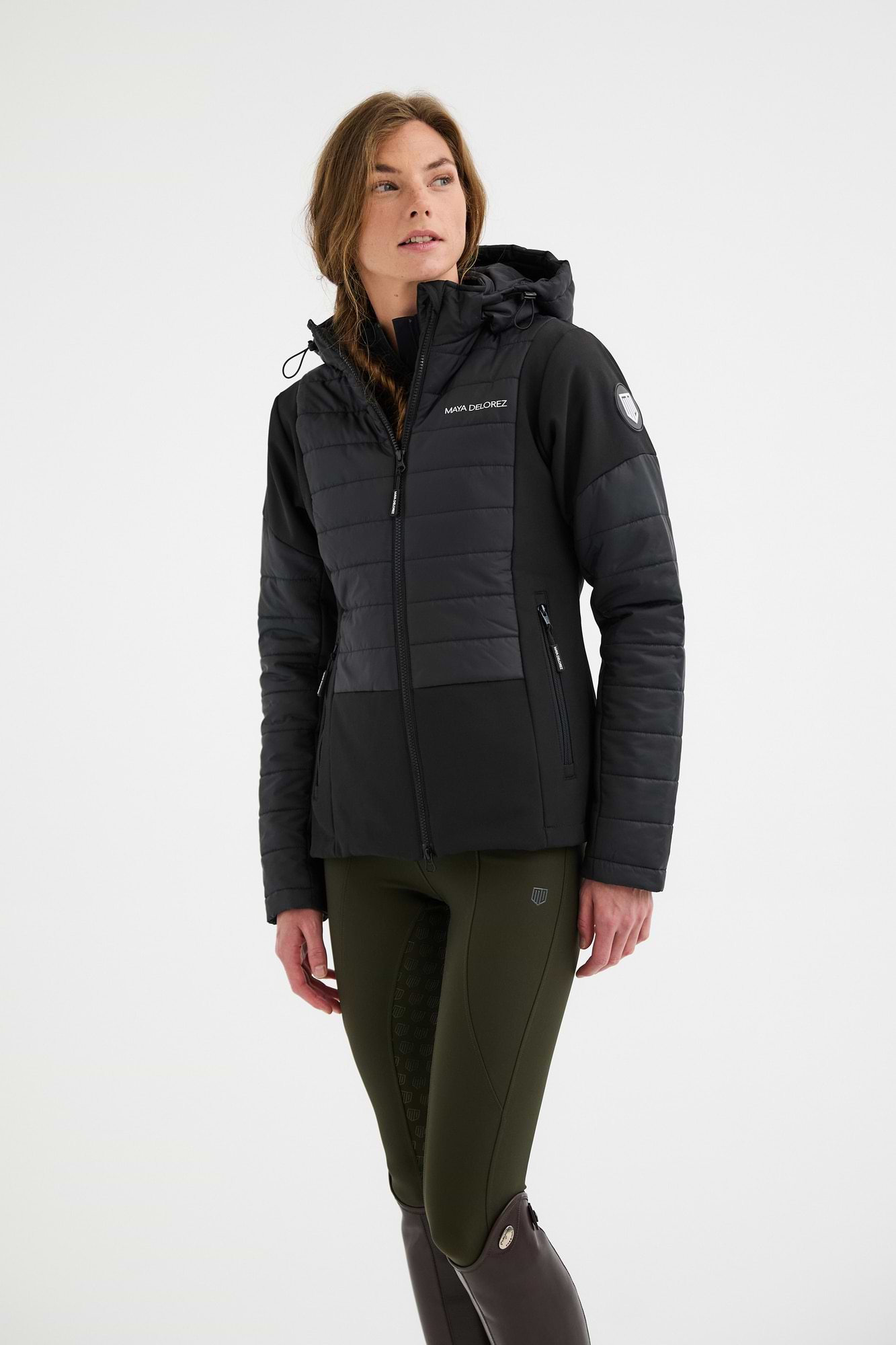Isolierende Hybridjacke