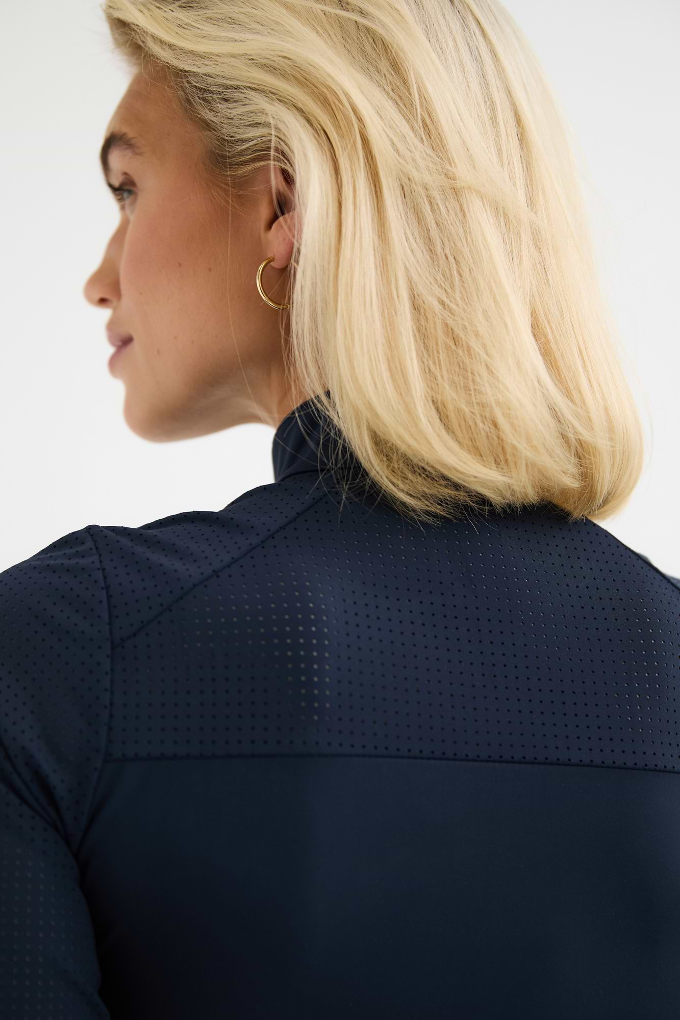 Haut à col zippé Air Mesh