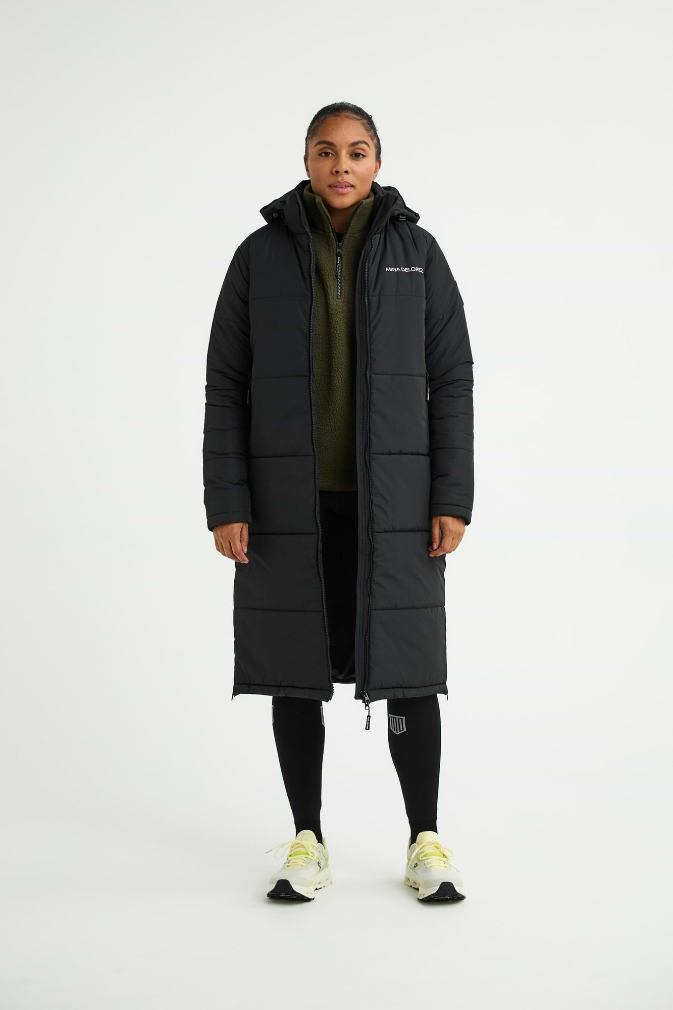 Veste longue pour l'hiver