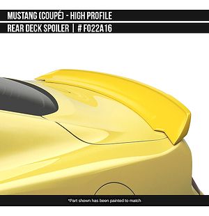 High Profile Rear Deck Spoiler Coupe for Ford Mustang 2015 2016 2017 2018 2019 2020 2021 2022 2023 