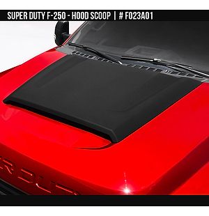 Ford Super Duty F-250 2017 2018 2019 2020 2021 2022 Hood Scoop