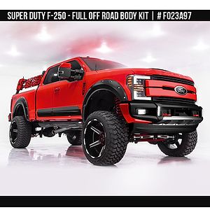 Super Duty F-250 2017-2019 Full Off Road Body Kit Super Cab 
