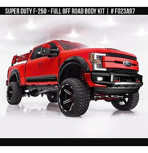 Super Duty F-250 2017-2019 Full Off Road Body Kit Super Cab