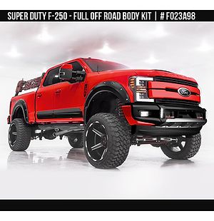 Super Duty F-250 2017-2019 Full Off Road Body Kit Super Crew