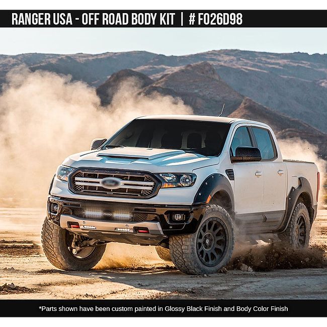 Ranger USA 19-23 Off Road Body Kit Skid - Air Design México