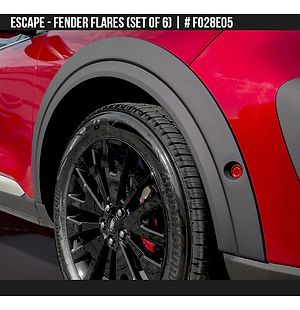 Ford Escape 2020 2022 Wheel Arch Molding Set / Fender Flare Set