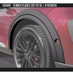 Wheel Arch Molding Set / Fender Flare Set for Ford Escape 2020-2022 