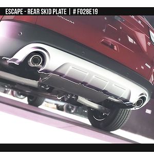 Rear Skid Plate for Ford Escape 2020 2022 