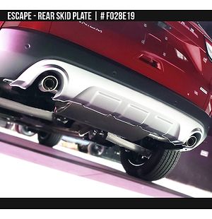 Ford Escape 2020 2022 Rear Skid Plate