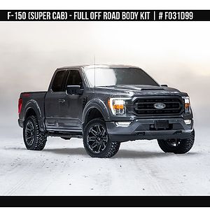 Off Road Body Kit for Ford F-150 Super Cab 2021 - 2025