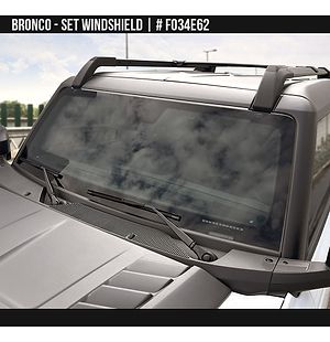 Ford Bronco 2021 2022+ Front Windshield Frame (set of 3)