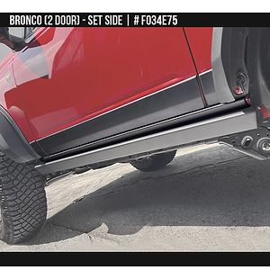 Door Rocker Panels 2-Door (set of 8) for Ford Bronco 2021 2022+
