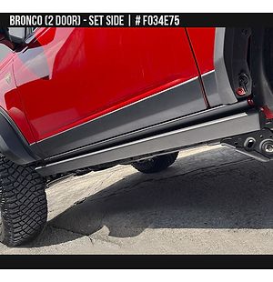 Ford Bronco 2021 2022+ Door Rocker Panels 2-Door (set of 8)