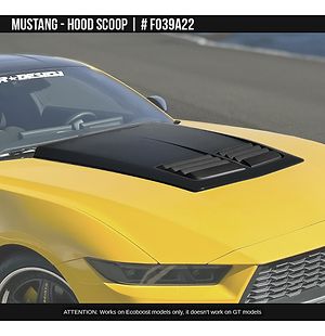 Hood Scoop for Ford Mustang 2024-2025