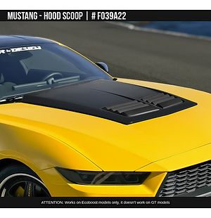 Ford Mustang 2024 2025 Hood Scoop