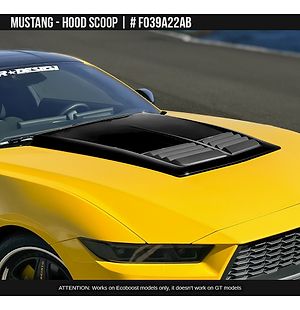 Ford Mustang 2024 2025 Hood Scoop