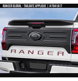 Ford Ranger Global 2023 / USA 2024-2025 Tailgate Applique