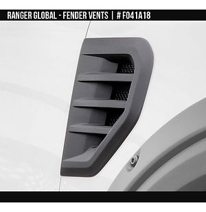 Fender Vents for Ford Ranger Global 2023 / USA 2024-2025