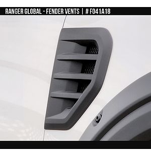 Ford Ranger Global 2023 / USA 2024 2025 Fender Vents