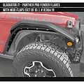 Panther Pro Fender Flares w/ Mud Flaps & Extra Ambar Light