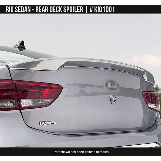 Kia Rio 18-23 Rear Deck Spoiler Sedán - Air Design México