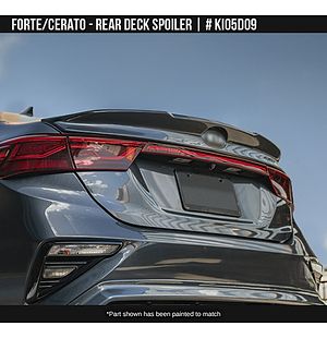 Kia Forte / Cerato 2019-2021 Rear Deck Spoiler